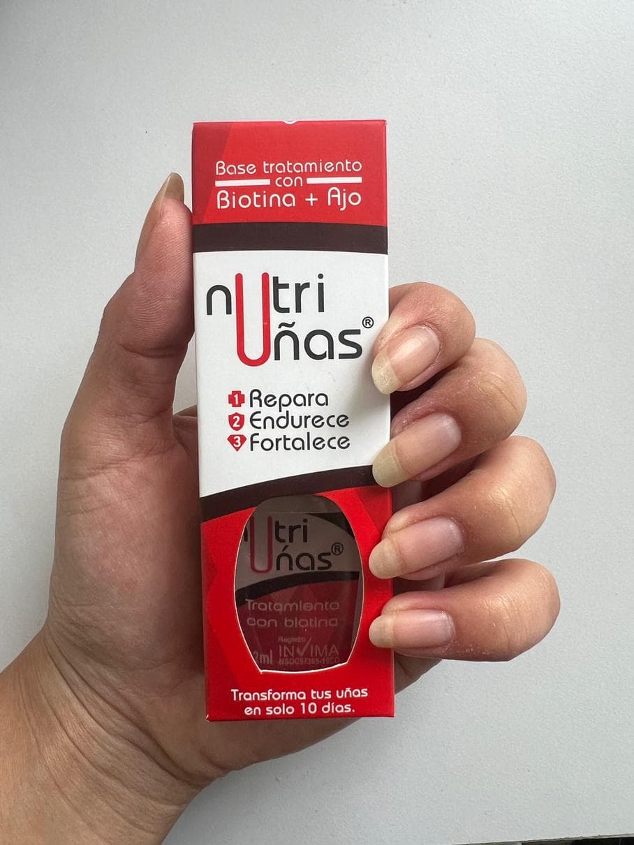 Base NutriUñas con biotina y ajo